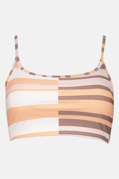 aerie Women Stripe Padded Bra, Multicolor