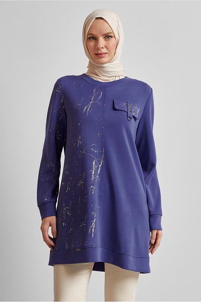 Alvina Crew Neck Tracksuit Tunic 45441