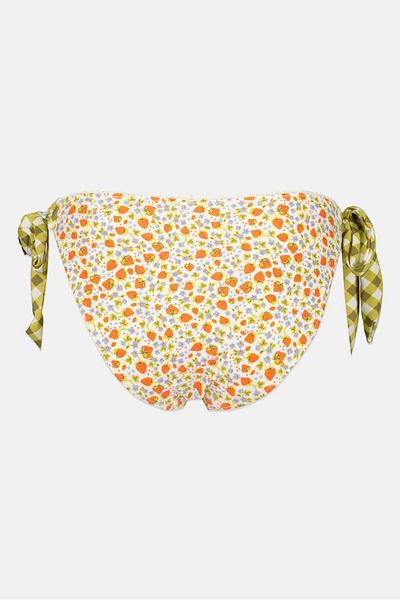 aerie Women Printed Bikini Bottom, Multicolor