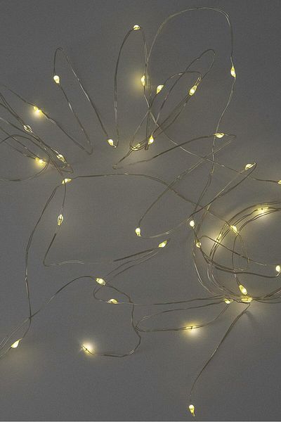 Muy Mucho Garland 50 Multicolour LED Light, Transparent