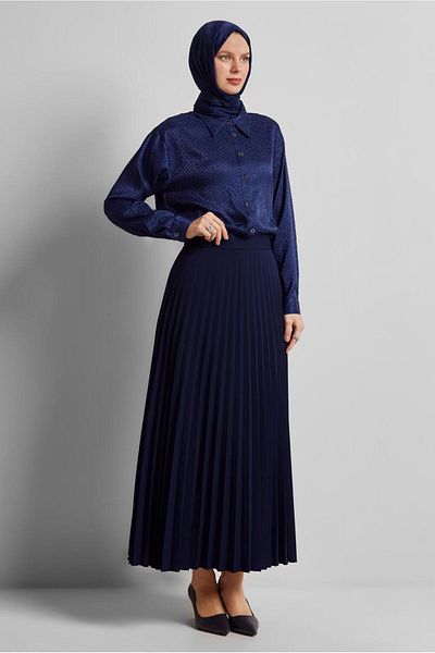 Alvina Satin Jacquard Tunic 45375