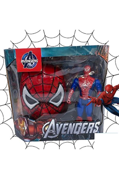 rexa مجموعة قناع وشخصية سبايدرمان أفينجرز - لعبة لعب الأدوار الخارقة للأطفال ...