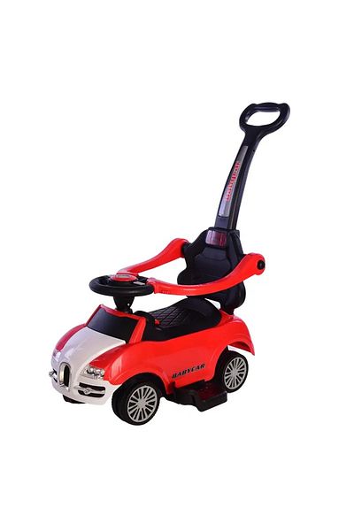 rexa Kidino Children's Pedal Quadricycle – 4-in-1 Stroller, Push Rod Walker
