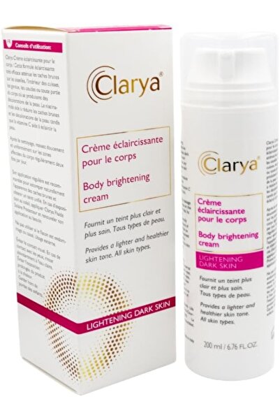 clarya كريم تفتيح الوجه والجسم 200 مل