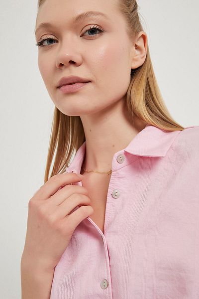 Arma Life Cămașă crop roz de vară, fără mâneci, pentru femei