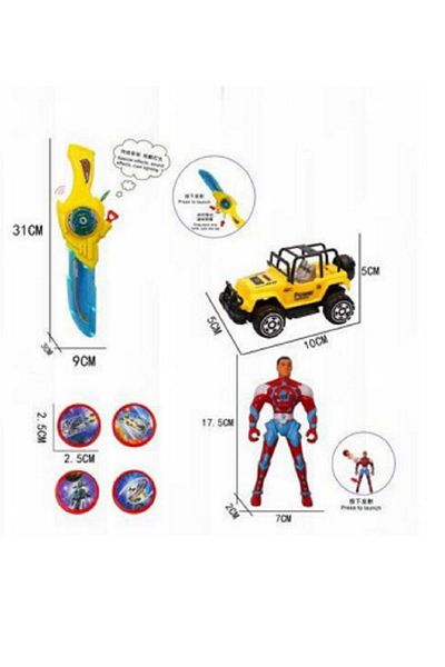 rexa Spider-Man Car and Sword Set