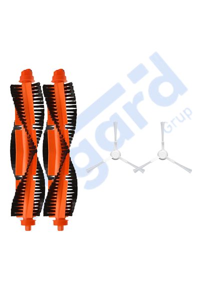 Asgard Grup Vi̇omi̇ Mop Pro, 3C, 3C Plus Compatible 2 Main Brushes 2 Side Brushes
