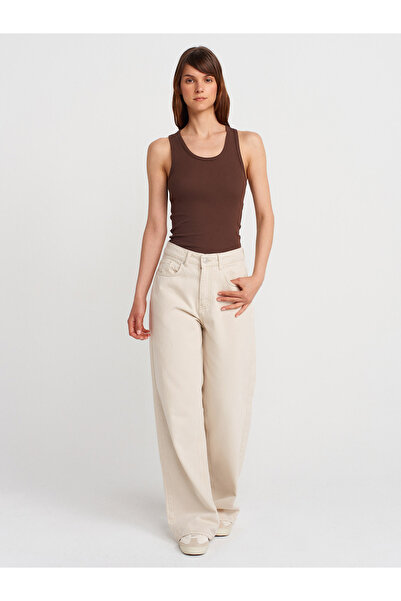 Dilvin 31805 Χοντρό λουράκι Μπάλα-Ανοιχτό καφέ