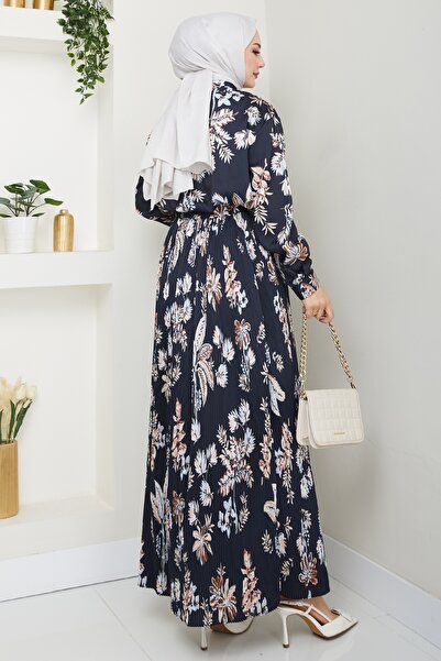 InStyle Сатиновий комплект з чорною спідницею з воланами та квітковим принтом