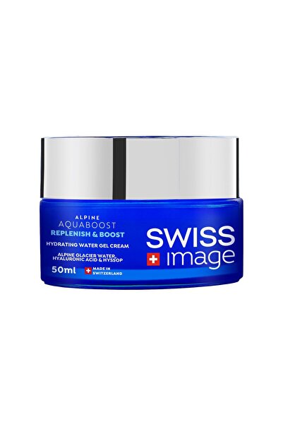 swiss ımage كريم جل الماء المرطب ألباين أكوابوست 50 مل ترطيب مكثف وبشرة نضرة ...