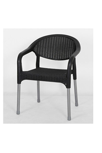 rexa كرسي طعام للمطبخ بمسند ظهر وذراعين للبالغين 79*48 سم