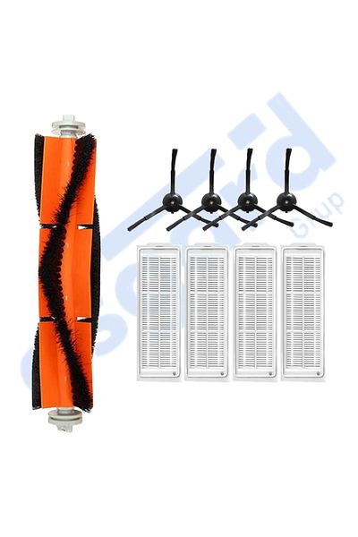 Asgard Grup Xiaomi Mop 2 Pro (Mjst1Shw) -Mop 2 Lite Compatible 1 Main Brush 4 Side Brushes 4 Filters