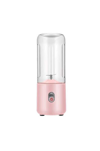 arvada Mini Blender Electric, Ourea, 80W, 20.000 RPM, 1300 MA, Portabil, Multifunctional, Roz