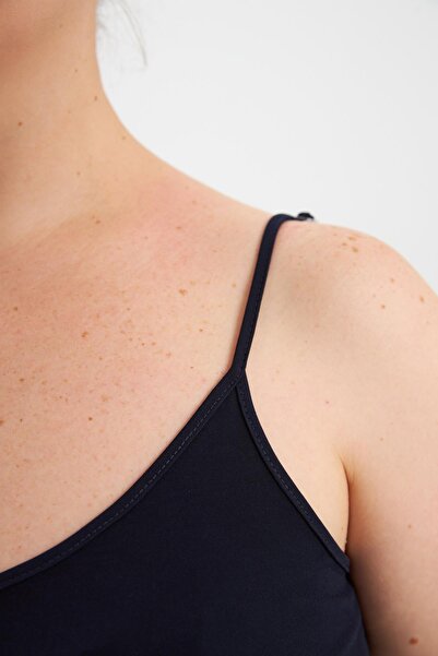 RMG Large Size Strap Undershirt Navy Blue