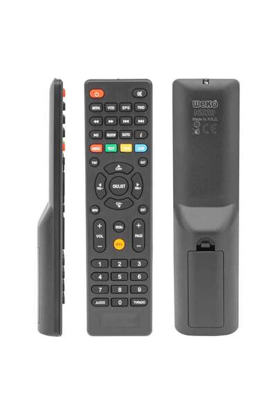 Powermaster Hitech Vipbox 7S- Supermax - Next IP TV Uydu Alıcı Kumandası