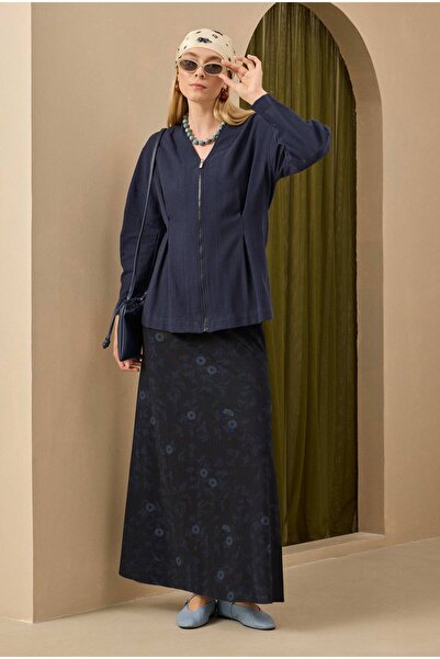 HEQA Çan Tül Etek Kasımpatı Desen