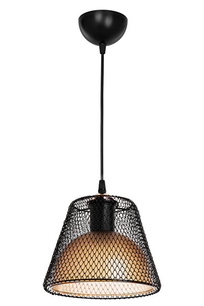 AG LightDesign Siyah Sarkıt Avize Yatak Odası Salon Mutfak Koridor Şık Lamba Metal