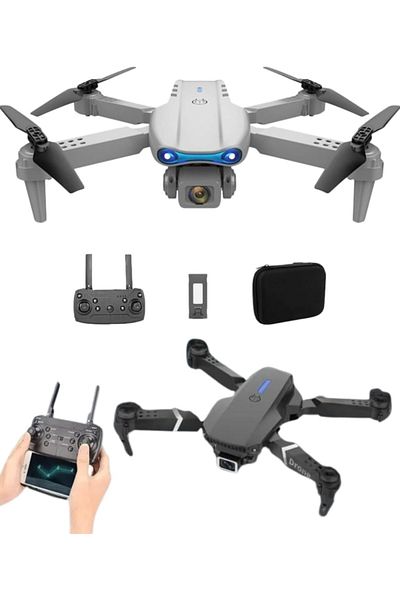 MACON E99 RC Drone with 4K Camera, Brushless Motor, Auto Return, Follow Me Function