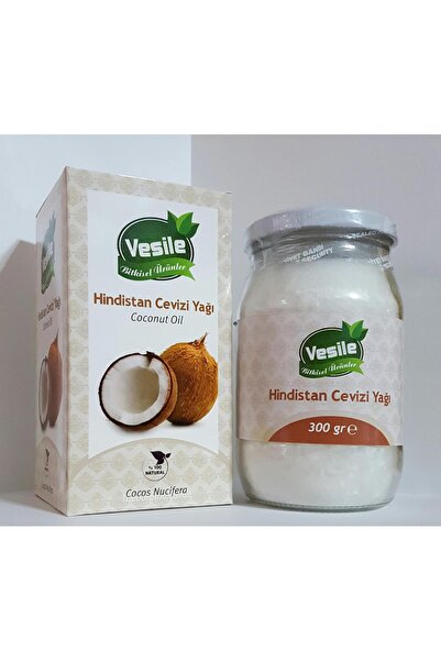 Vesile Hindistan Cevizi Yağı Soğuk Sıkım 300Gr.
