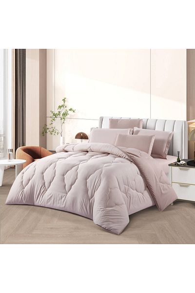 Q LAND 6-piece double-sided summer bedspread for a cool summer sleep