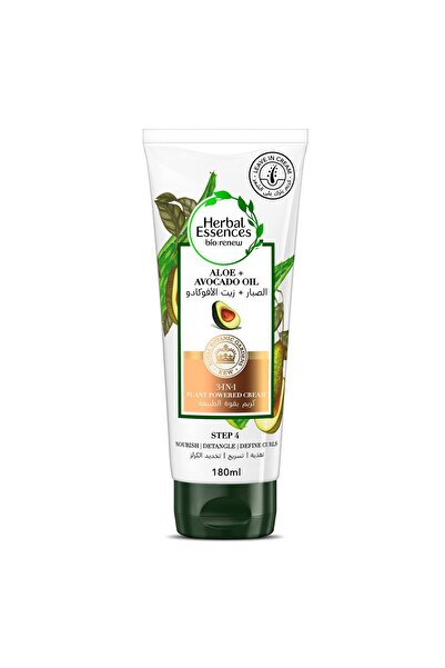 Herbal Essences Sulfate-Free Aloe + Avocado Oil 3-in-1 Plant Powered Leave-in...