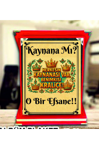 sıradışıhediyem kaynana plaket anneye plaket canım annem plaket doğum günü plaket anneler günü plaket