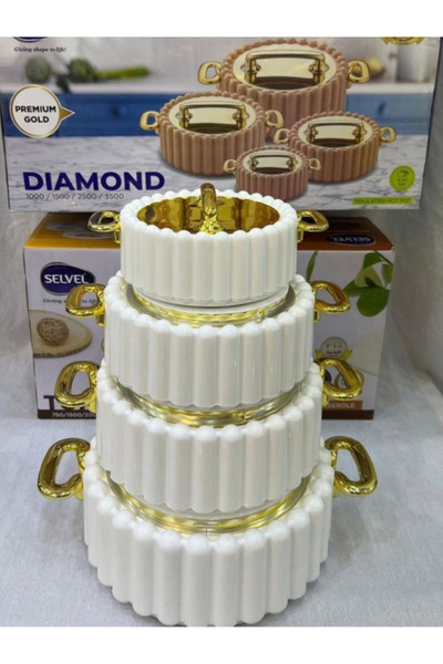 Generic Indian Food Containers 4 Pieces