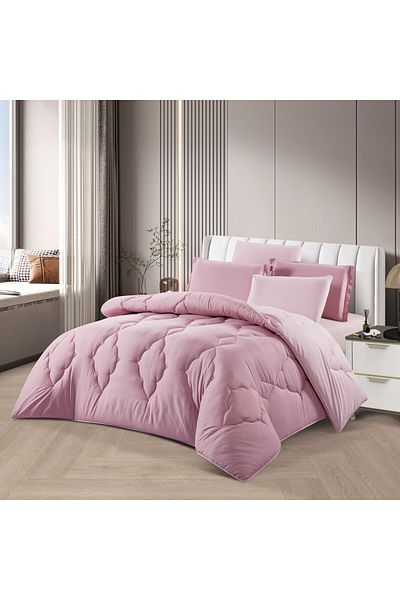 Q LAND 6-piece double-sided summer bedspread for a cool summer sleep