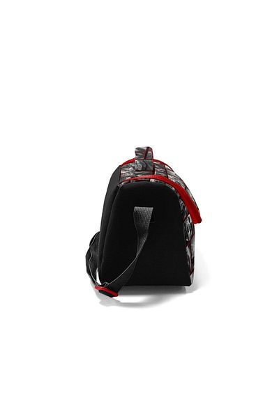 Coral High Kids Black Red Car Patterned Thermo Lunchbox 12790