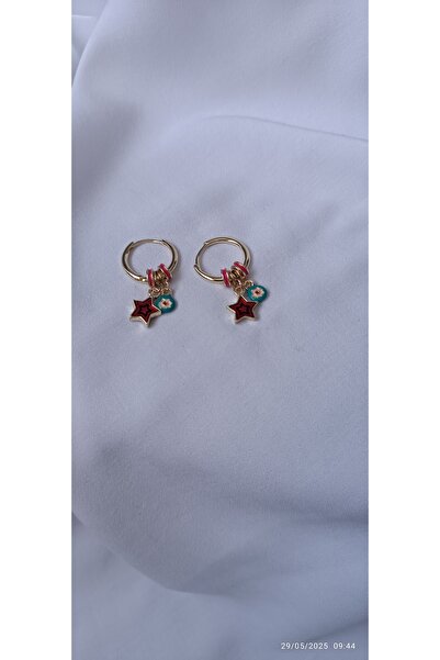 ARİ TAKI Gold Charm Earrings
