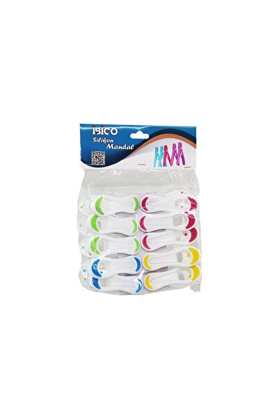 Greathings IBICO İ21-035 (10KOM) (BELO I ŠARENO VRH) SILIKON I PLASTIČNI KLIP...
