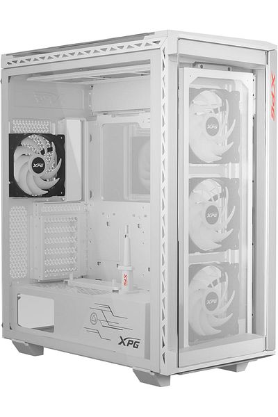 XPG XPG Battlecruiser II Mid Tower Gaming Case - White