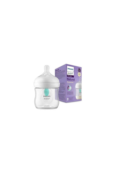 Philips Philips Avent Anti-Colic Natural Response Violet Feeding Bottle 125ml SCY673/01