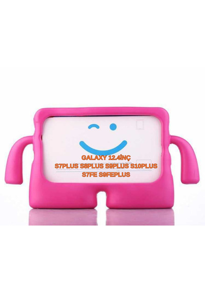 UnDePlus Samsung Galaxy Tab S9 FEPLUS/S10-S9-S8-S7PLUS/S7FE 12.4inç Kılıf Çocuklara Özel Silikon Kılıf