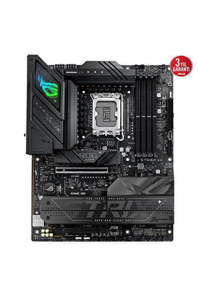 ASUS Rog Strıx B860-f Gamıng Wıfı, 4xddr5, 4xm.2, Hdmı, Dp, Type-c, Wi-fi 7, Bluetooth V5.4, Intel C