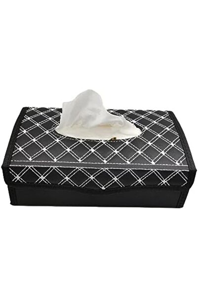 Generic 1 Pcs Car Tissue Holder Box Tissue Dispenser Box For Dashboard/Armrest/Office/Home