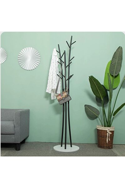 Un علاقة ملابس بتصميم شجرة أنيق وعصري - مثالية لتنظيم الملابس والحقائب