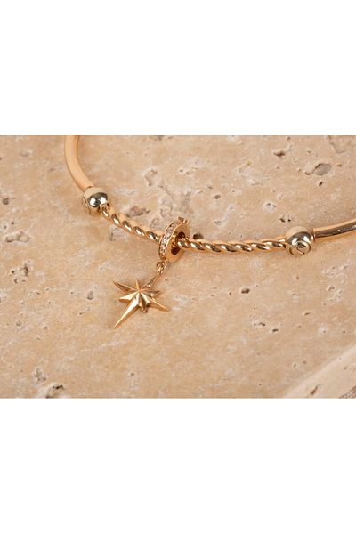 Safir Kuyumculuk S'Charm North Star Diamond Charm