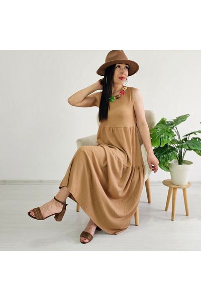 6 butik altı üstü butik Necklace Wrap Dress