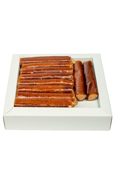 Bİrsalkım Pestİl & Köme Silverhouse Hazelnut Paste Filled Roll Wrapped Pestil 250 Grams