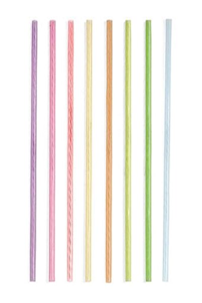 Kikkerland Rainbow Tekrar Kullanılabilir Pipetler - 24 Adet