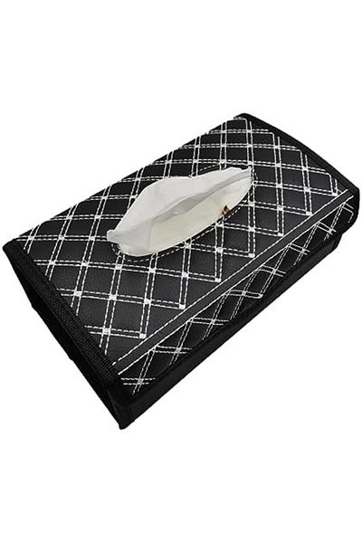 Generic 1 Pcs Car Tissue Holder Box Tissue Dispenser Box For Dashboard/Armrest/Office/Home