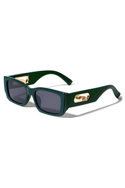 MACERATİ Sezzy Unisex Vintage Green Sunglasses