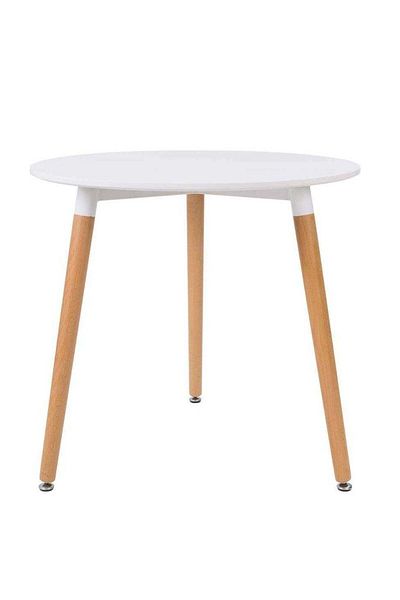 l'elefante L’elefante Full Wooden Square Dining Table – 70x70 cm Wood Table with 73 cm Height – Multipurp