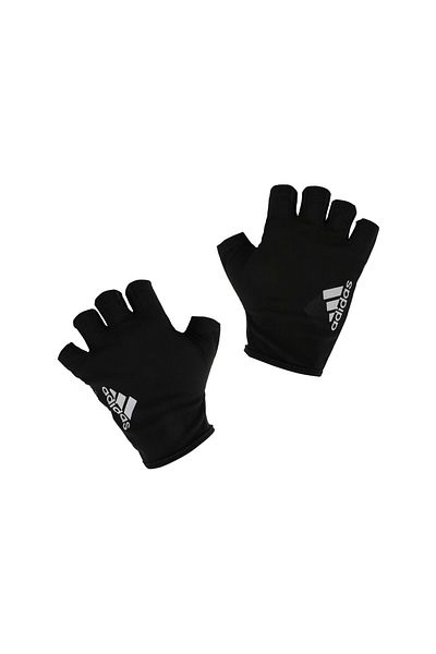 adidas Essential Gloves Grey Large - Black