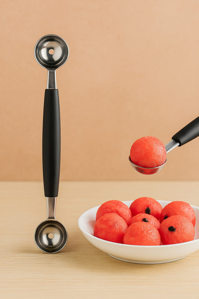 BEYZANA Mini Ice Cream Spoon Double Sided Practical