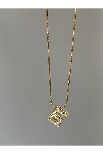 Twinssis Accessories Steel Letter Necklace