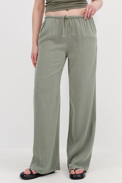 Addax Elastic Waist Trousers Pn5424-U11