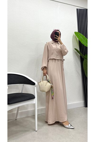 HB MODA COLLECTİON ΦΟΡΕΜΑ ΛΕΠΤΟΜΕΡΗ ΠΟΥΚΑΜΙΣΟ