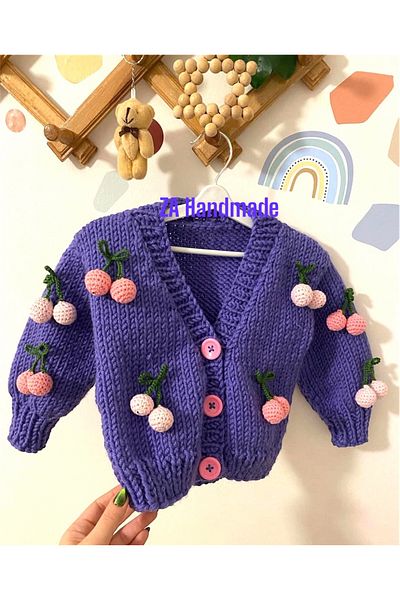ZAHandmade Cherry cardigan